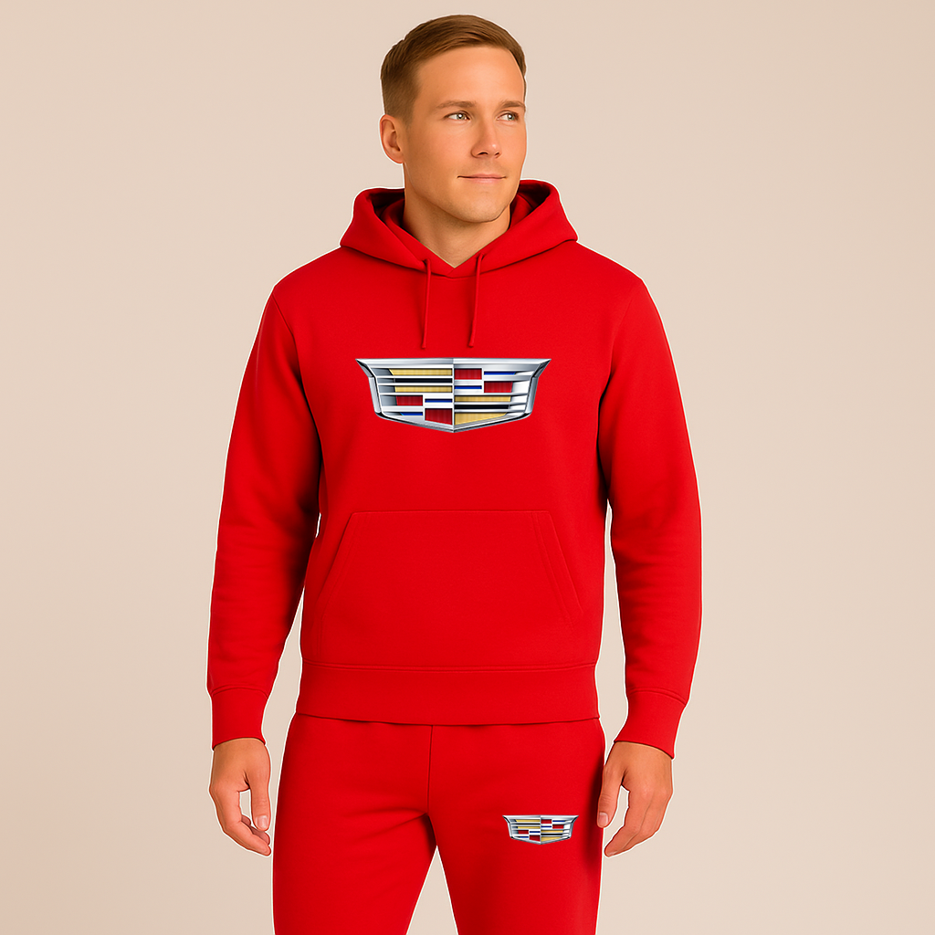 Men’s Cadillac Car Hoodie Joggers Set